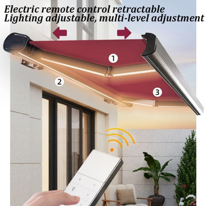 Electric Retractable Outdoor Sunshade 🌞🏡