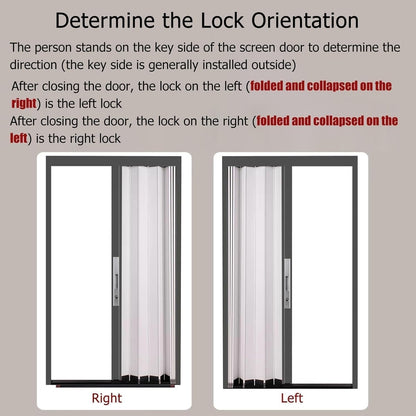 Removable Folding Door Lock 🔒🏡