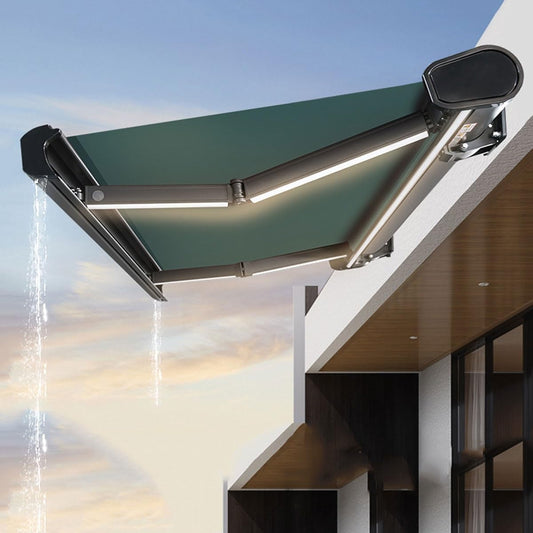 Electric Retractable Outdoor Sunshade 🌞🏡