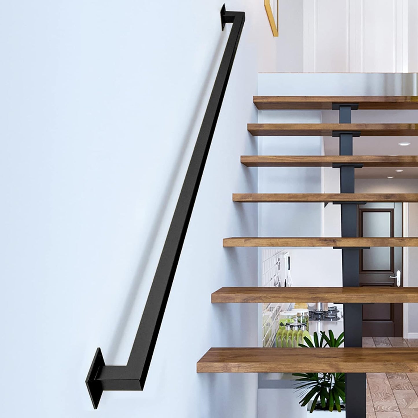 Heavy-Duty Stair Handrail 🏠🔧