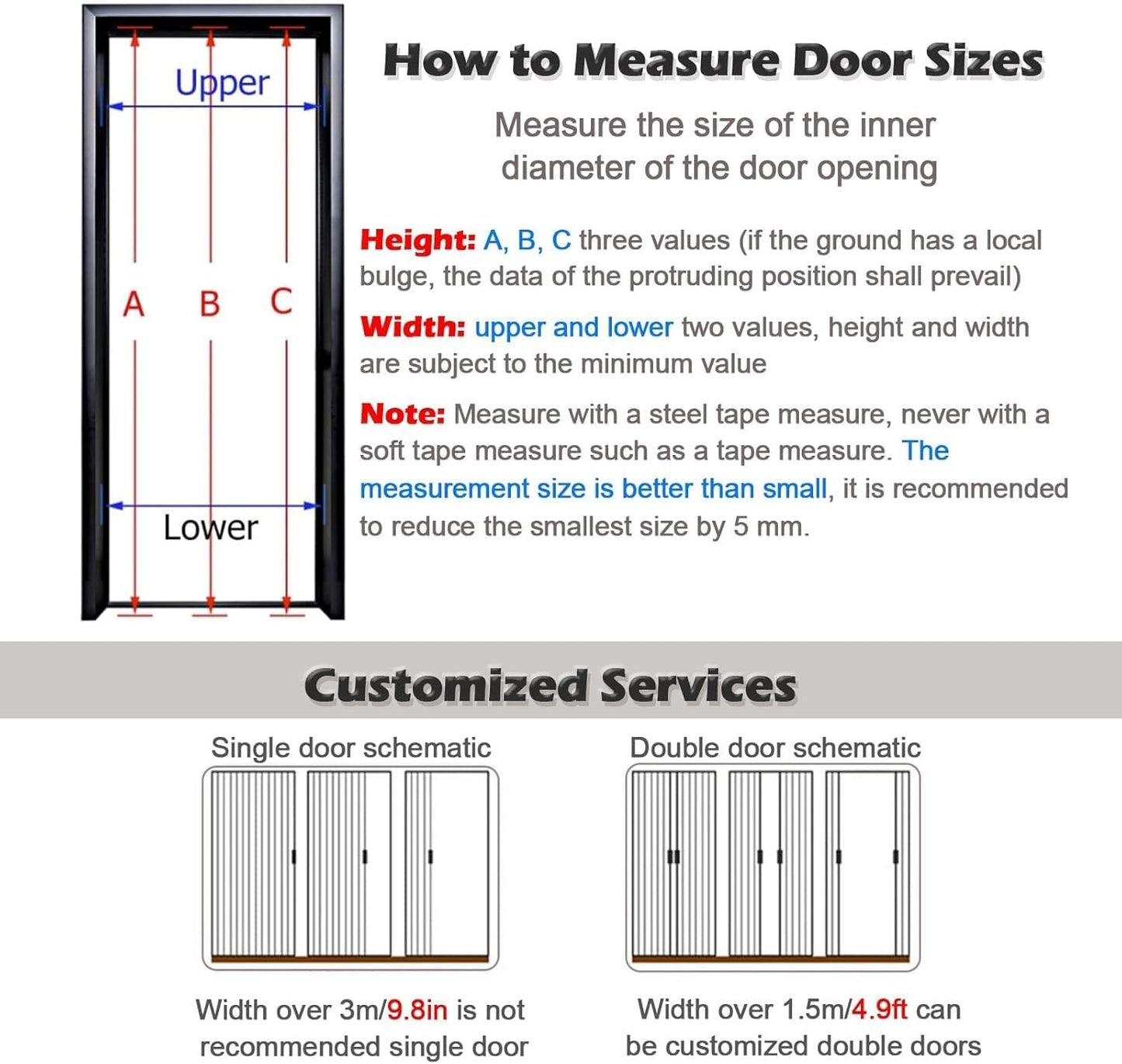 Removable Folding Door Lock 🔒🏡