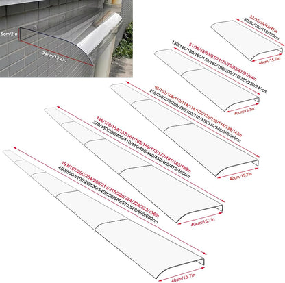 Transparent Waterproof Canopy Roll 🌧️🏡