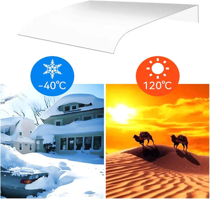 Transparent Waterproof Canopy Roll 🌧️🏡