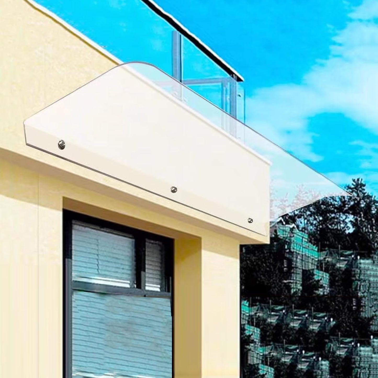 Transparent Waterproof Canopy Roll 🌧️🏡