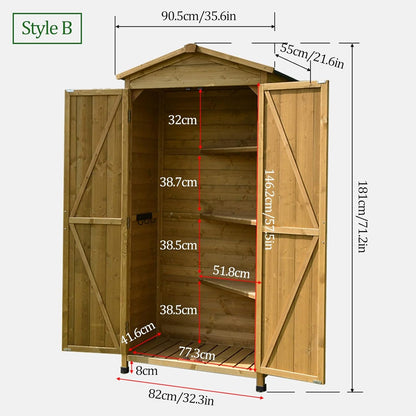 Lockable Waterproof Outdoor Storage Box 🏡🔒