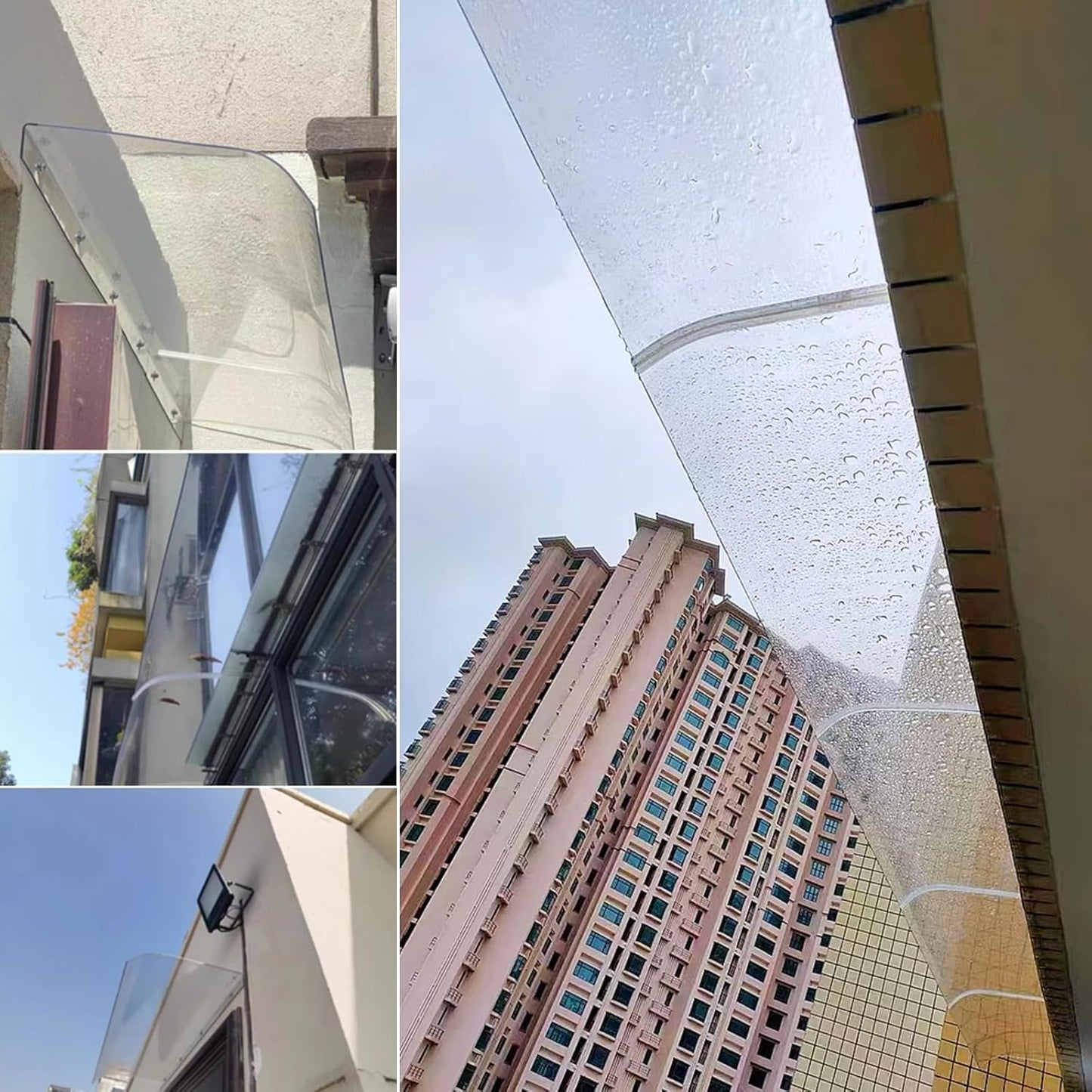 Transparent Waterproof Canopy Roll 🌧️🏡