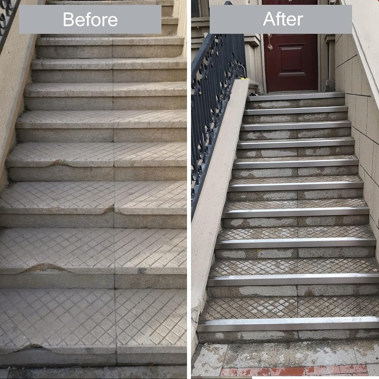 Stainless Stair Nosing Strip 🏗️🛡️