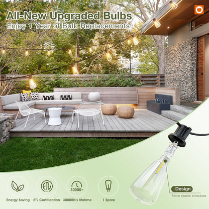 Waterproof Outdoor String Lights 🌟🏡